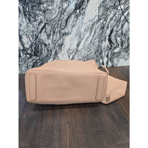 ALLSAINTS Captain Tote N/S Leather Nude Pink Large with Pouch - Picture 10 of 16